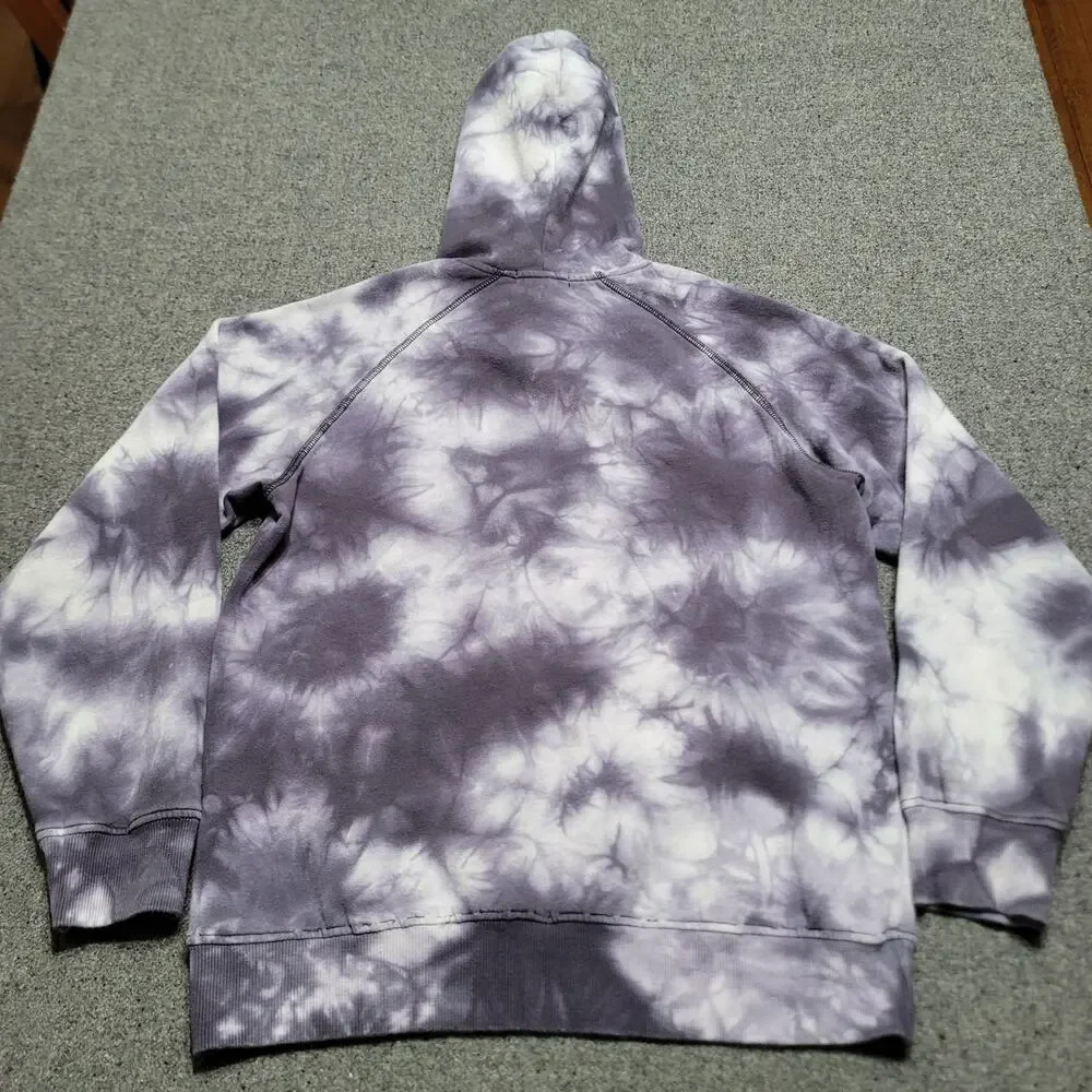 True Religion Hoodie Mens Small Tie Dye Sweatshirt Sweater Buddha Streetwear